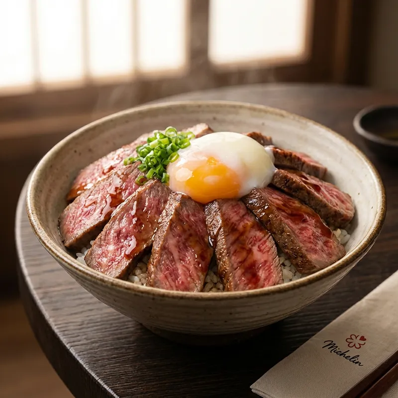 After - 丼飯